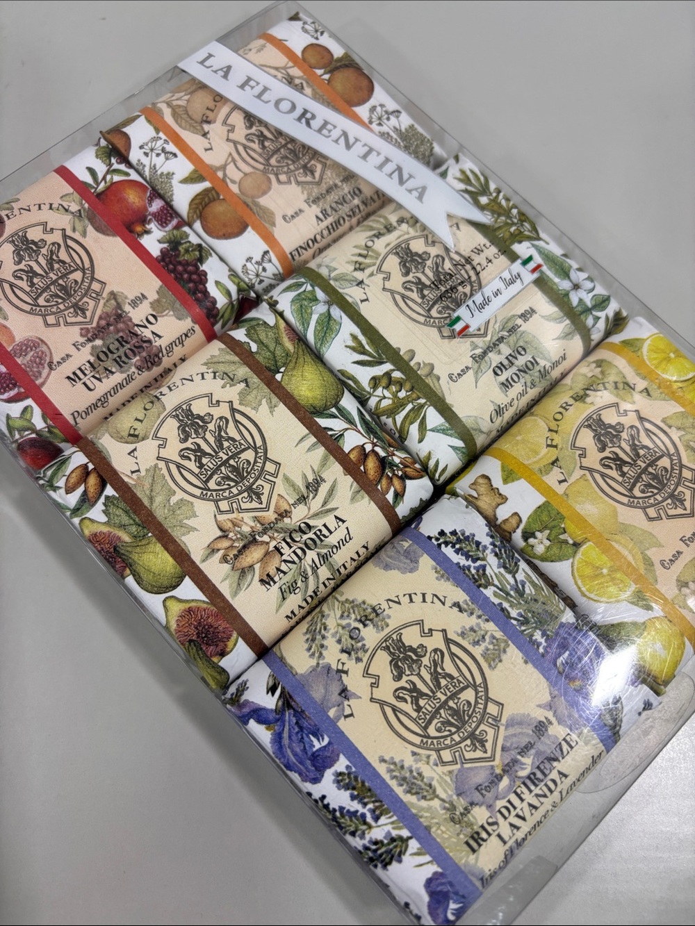 La Florentina Made in Italy Bar Soap NWT